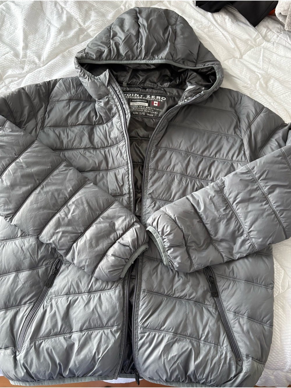 Point Zero Ultralight Puffer Jacket - L/G